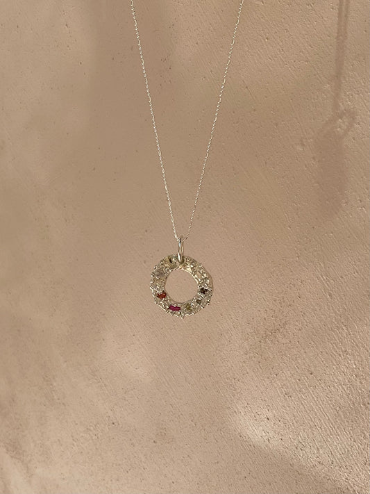 Summer Wreath Necklace