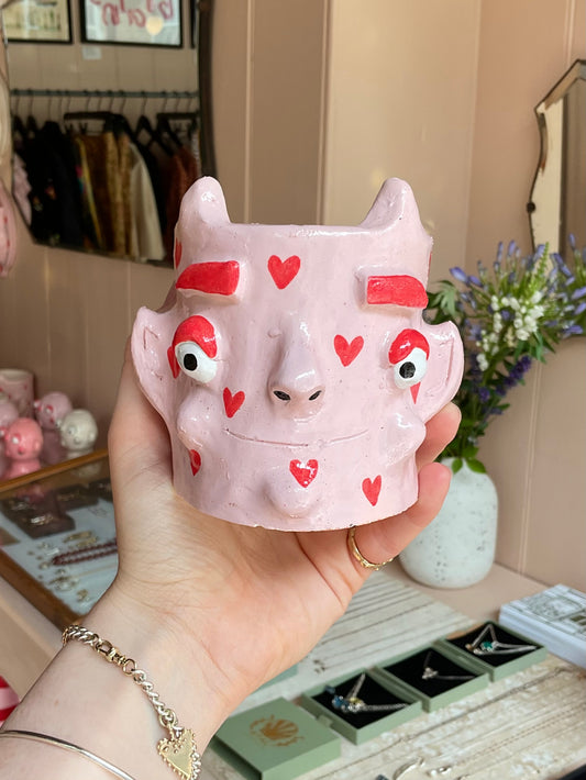 “Lil” Devil Sweetheart Pot
