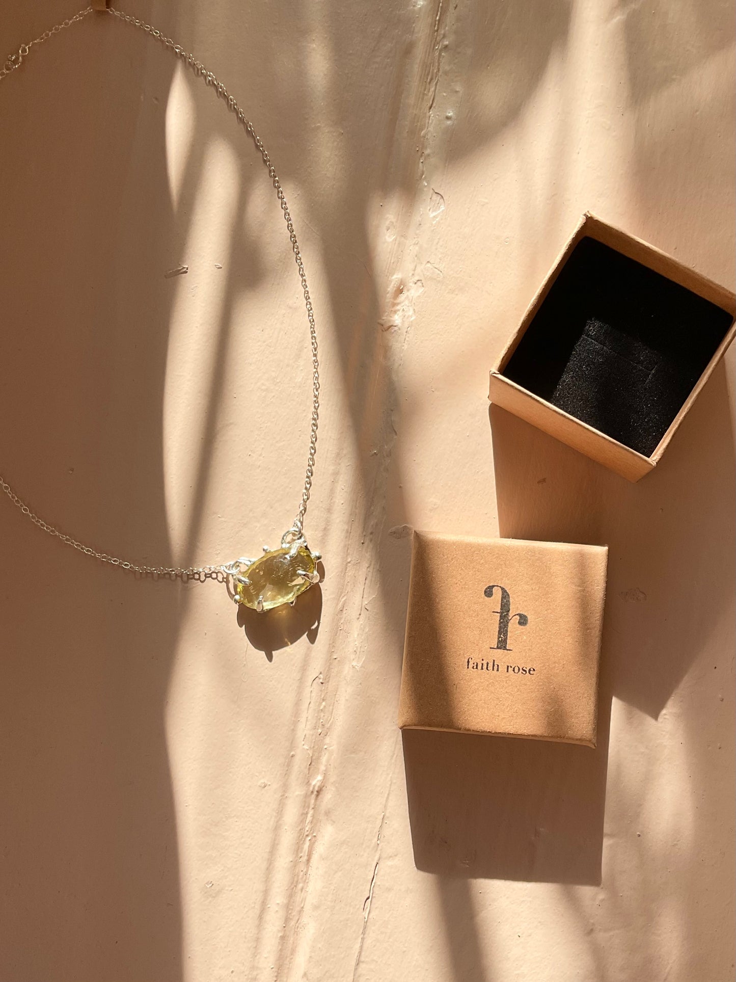 Antique Citrine Necklace