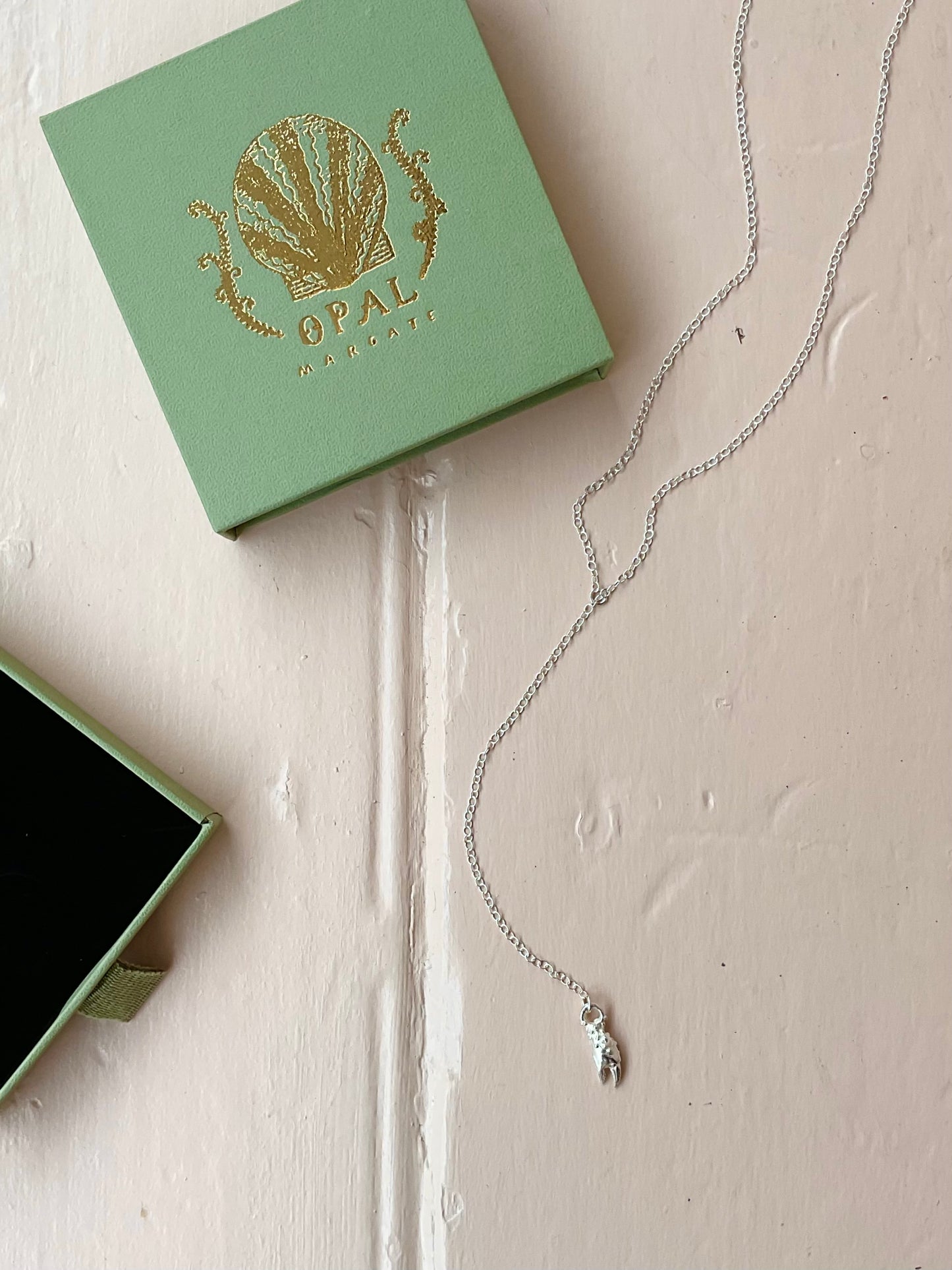 Crab Claw Lariat Necklace