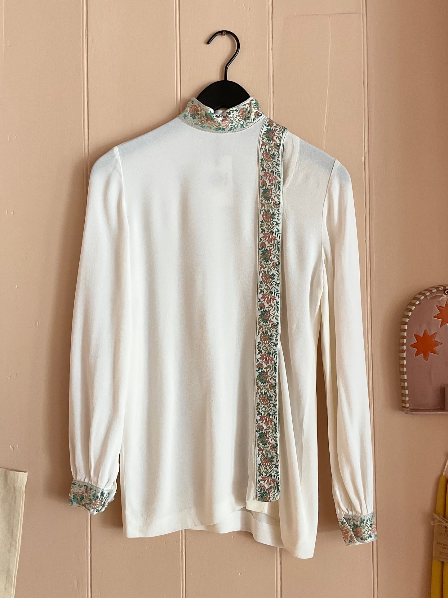 Off-white vintage blouse