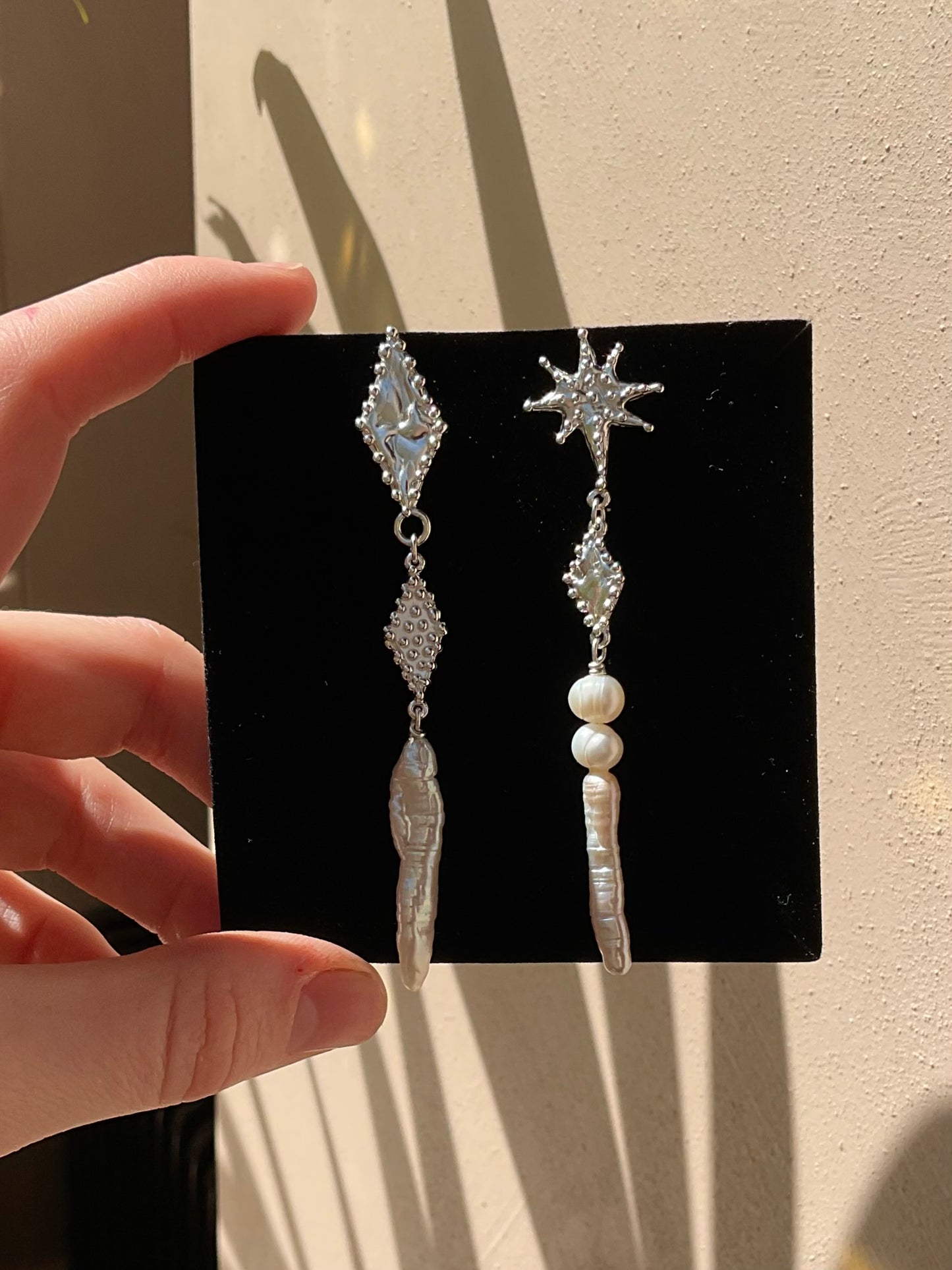 “Diamond Geezer” Earrings