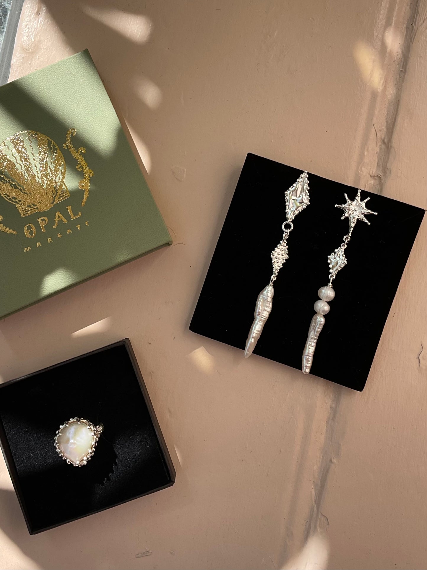 “Diamond Geezer” Earrings