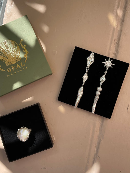 “Diamond Geezer” Earrings