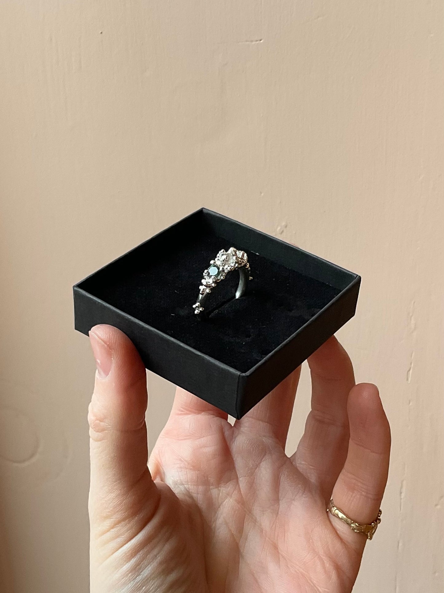 Tourmaline Barnacle Ring #3