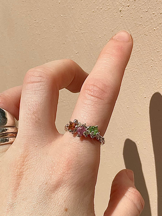 Tourmaline Barnacle Ring #1