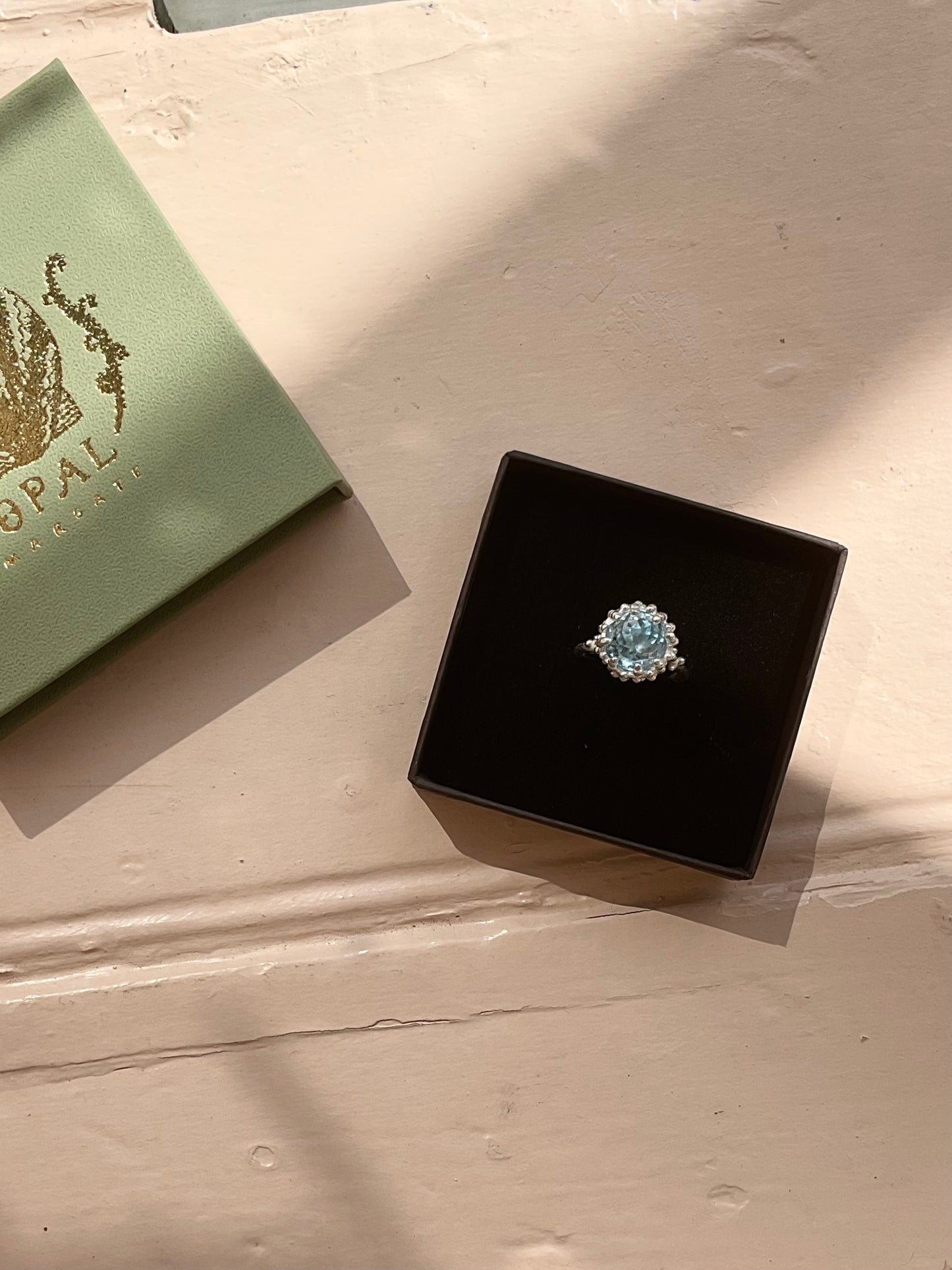 SPLASH Ring, Aqua Topaz