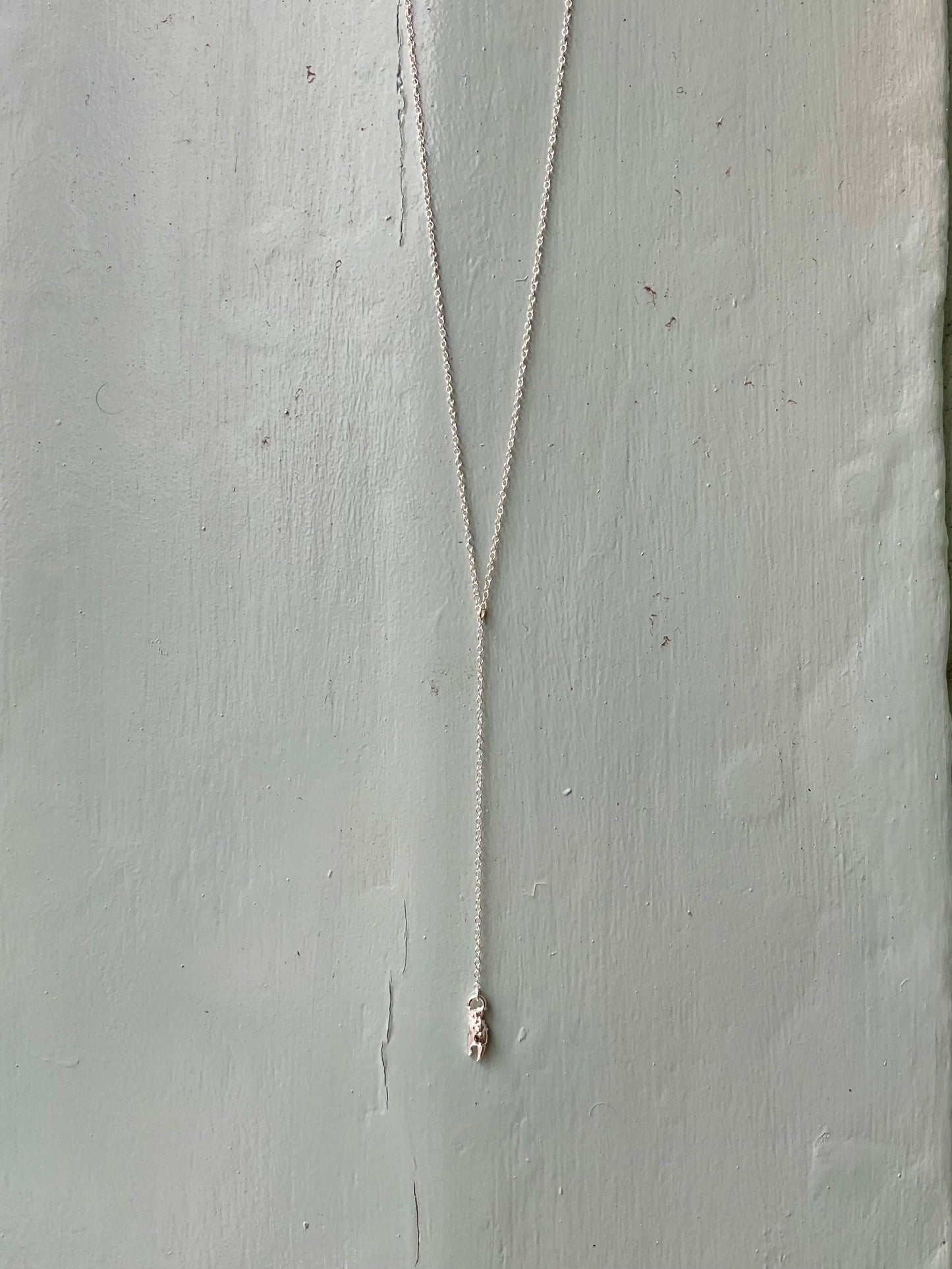 Crab Claw Lariat Necklace