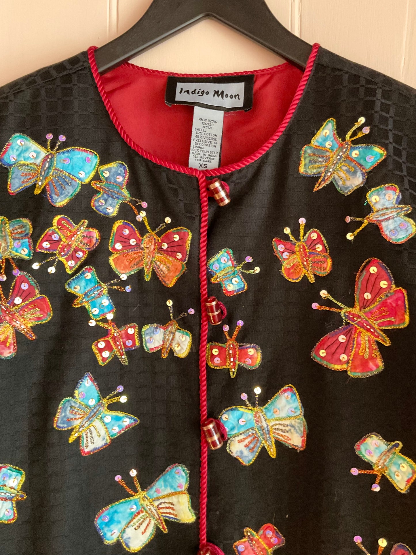 Indigo Moon Butterfly Jacket