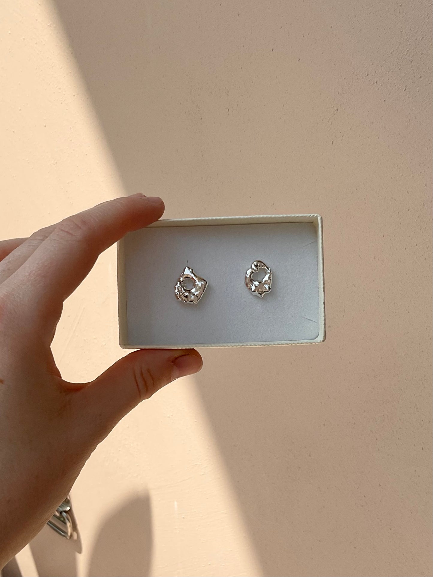 Hagstone stud earrings
