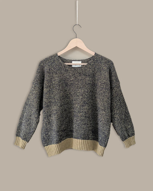 Staple Jumper | Navy & Hay
