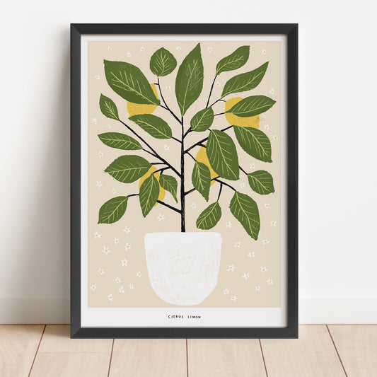 Lemon Tree giclee print - Alex Foster