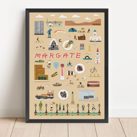 Margate Icons giclee print - Alex Foster