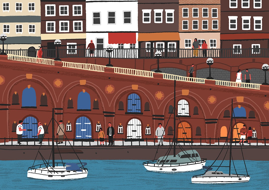 Ramsgate Harbour giclee print - Alex Foster