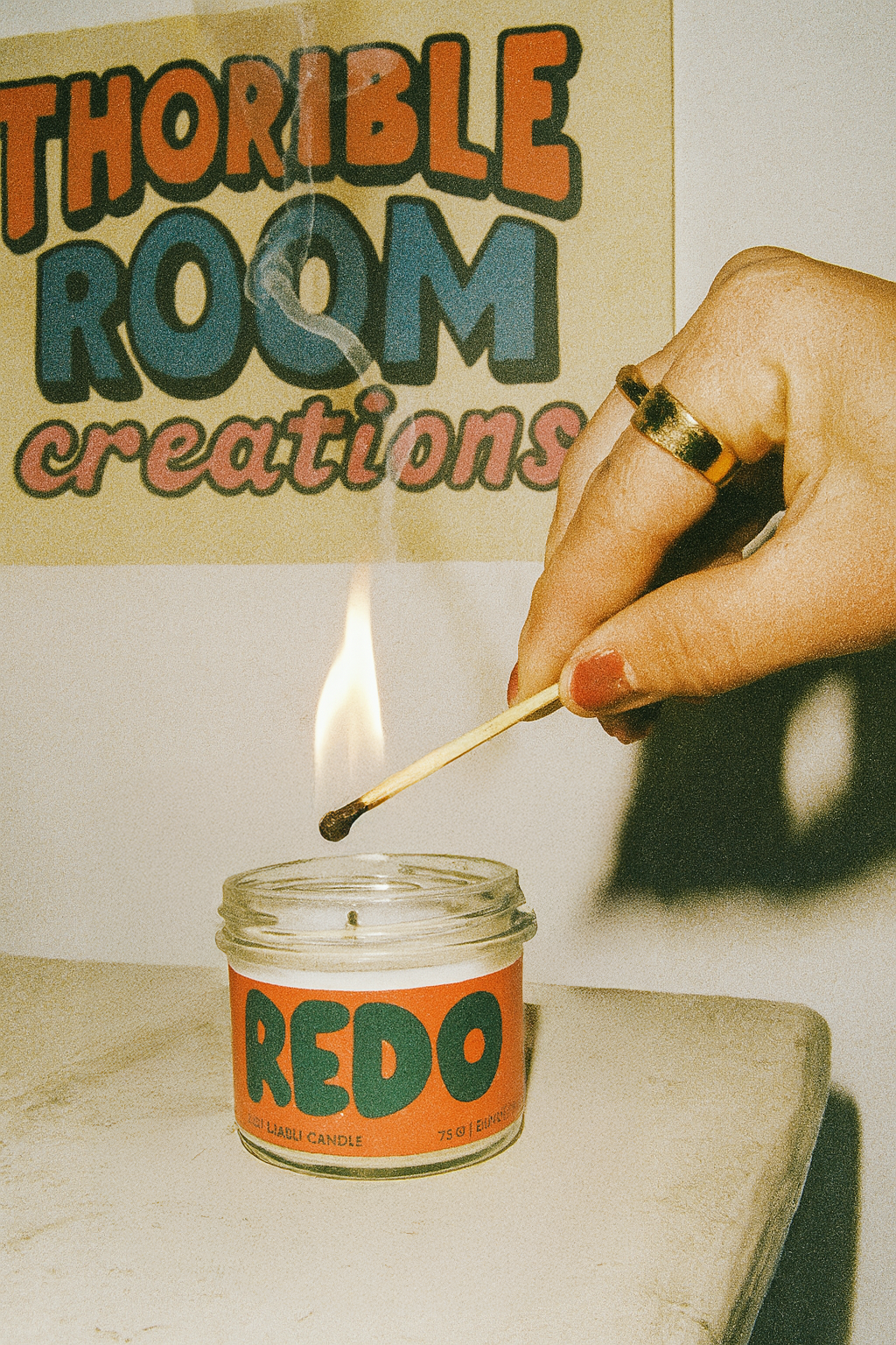 Ginger Kicks Candle
