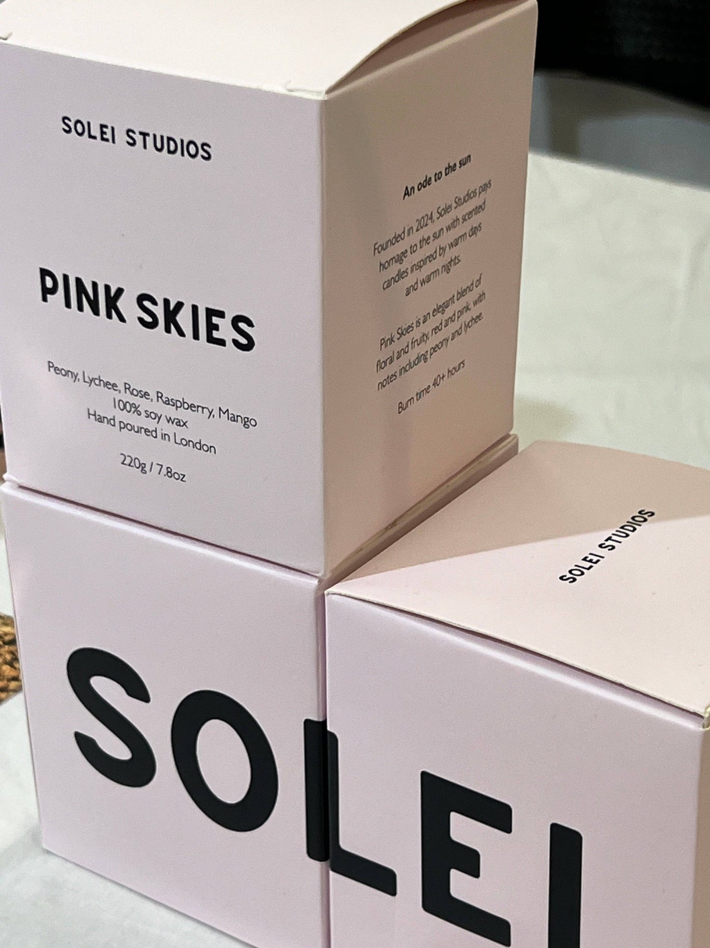 Pink Skies Candle