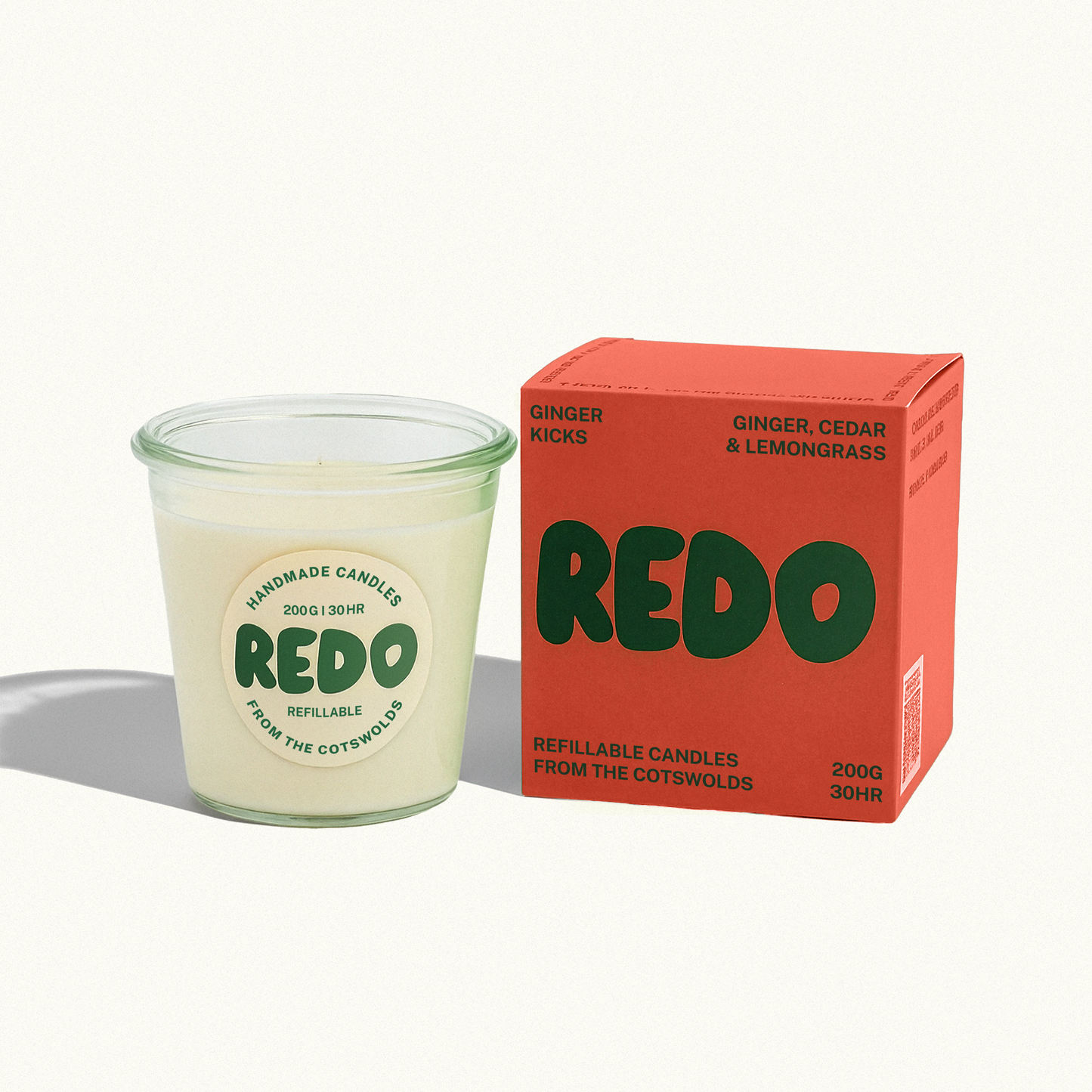 Ginger Kicks Candle