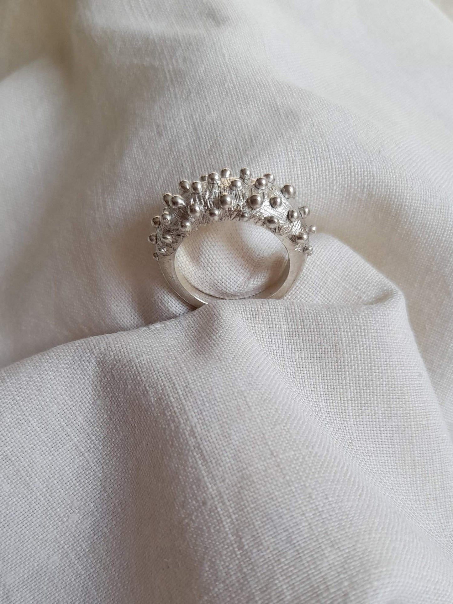 Caviar Dome Ring