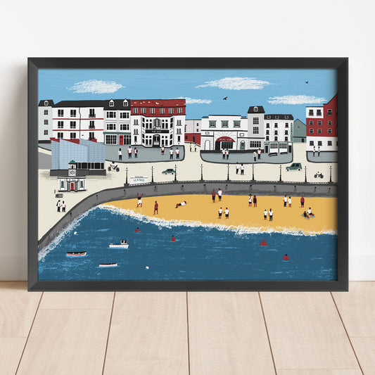 Margate Cityscape giclee print - Alex Foster