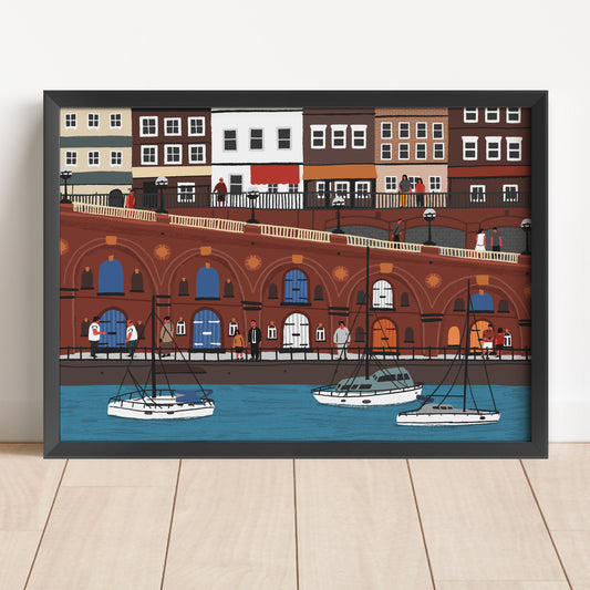Ramsgate Harbour giclee print - Alex Foster