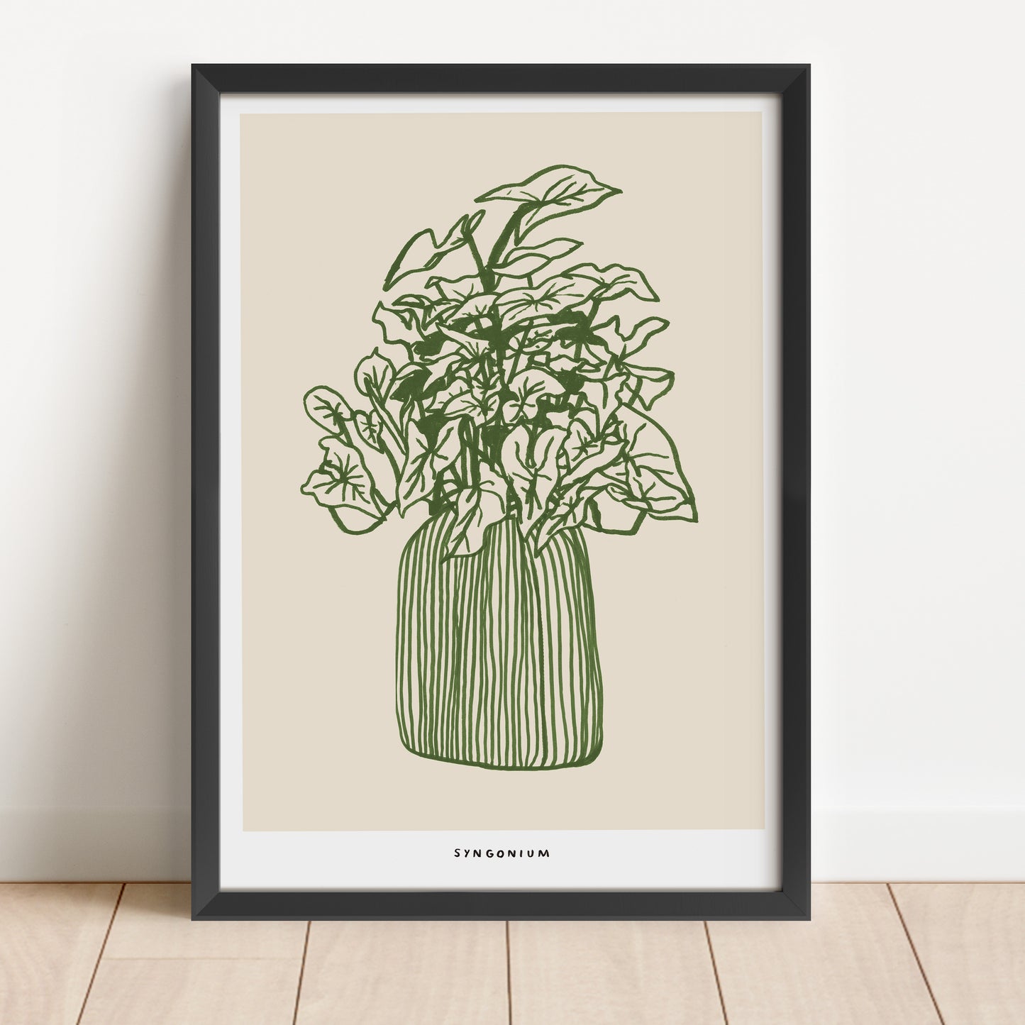 Syngonium giclee print - Alex Foster